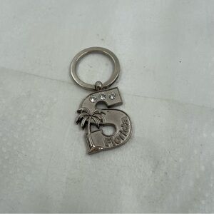 Florida Letter S Keychain